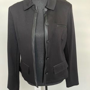 CAbi Tudor Jacket Sz S Black